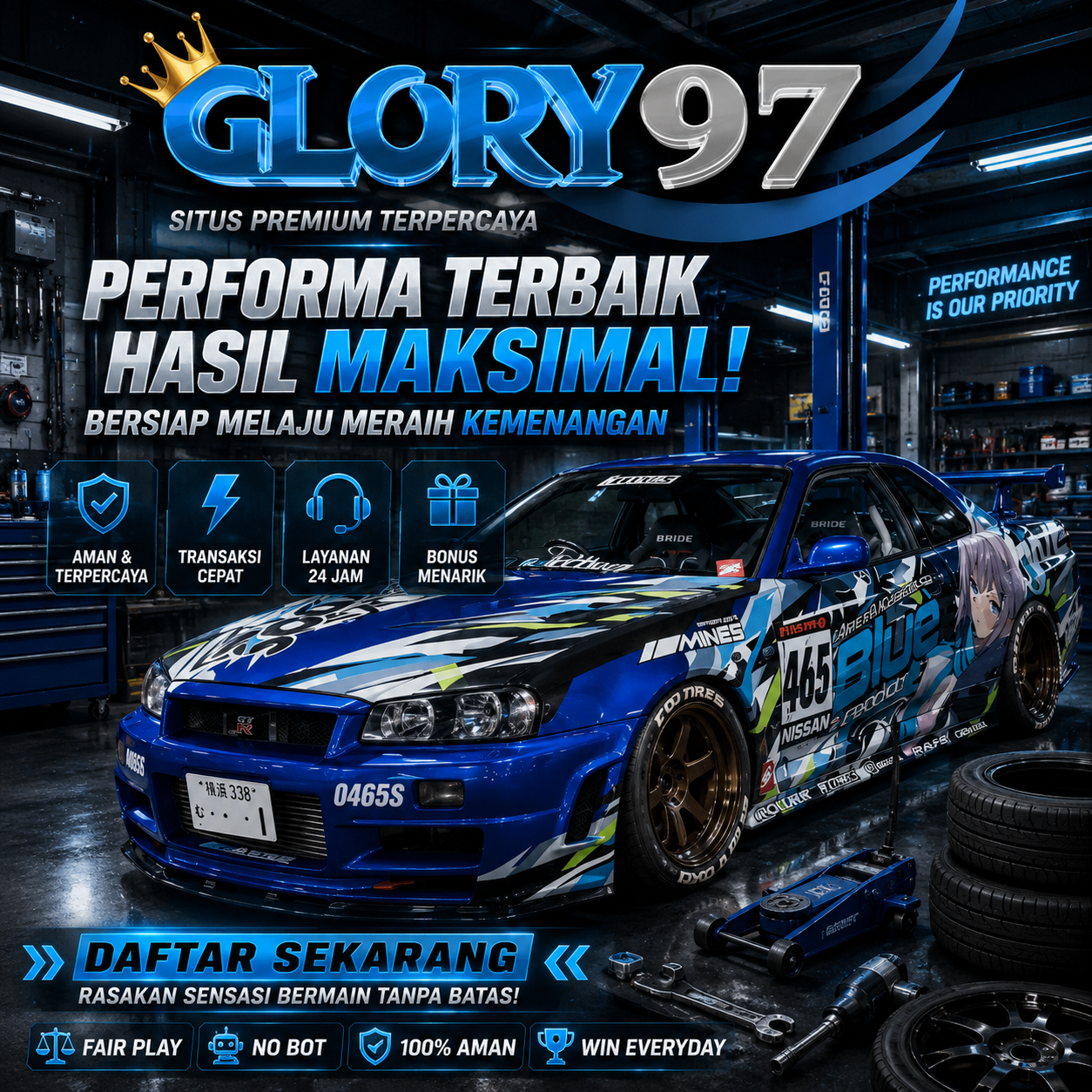 Banner Slot Online GLORY97